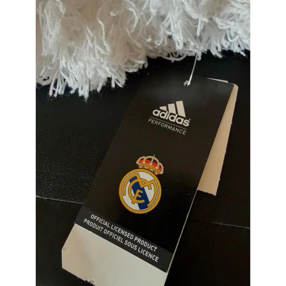 Adidas Real Madrid‎ Knit Scarf Unisex OSFM White Official Licensed Product NEW
